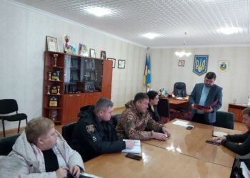 НАЧАЛЬНИК БОЛГРАДСЬКОЇ РВА ПРОВІВ РОБОЧУ НАРАДУ В АРЦИЗЬКІЙ МІСЬКІЙ РАДІ