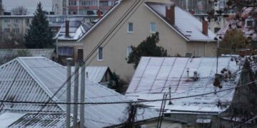 Первый снег в Одессе: второй год подряд 4 декабря