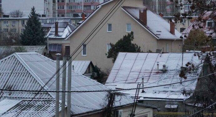 Первый снег в Одессе: второй год подряд 4 декабря