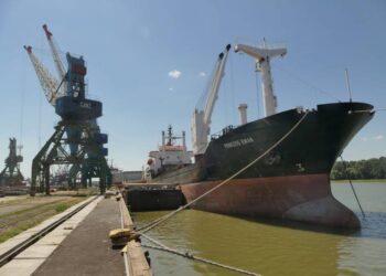 Порти на Дунаї збільшили перевалку майже утричі в грудні-листопаді