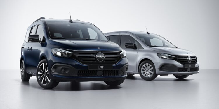 Серийный Mercedes-Benz EQT: аналоговые приборы, техника Renault и две кемпер-версии — АВТО НОВОСТИ