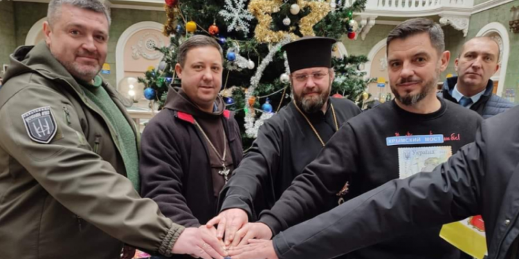 В Одесі урочисто погасили різдвяну поштову марку «Щедрик»