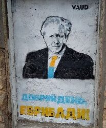 В Одесі з’явився мурал із зображенням відомого політика | Надзвичайні події Одесса та область