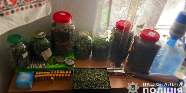 На Запоріжжі у чоловіка знайшли марихуану на 700 тис гривень, каже — все хотів викурити сам. ФОТО | Кримінальні новини