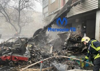 Свідків падіння гвинтокрила у Броварах просять звертатися до поліції