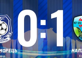 Футбол. Тренувальний матч: «Чорноморець» — ФК «Малішево» — 0:1