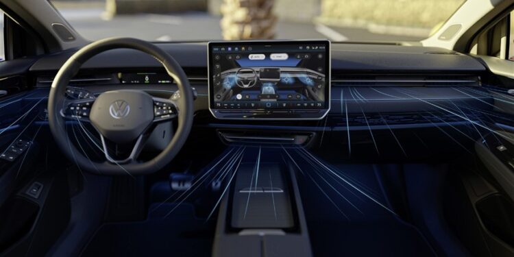 Конкурент Tesla Model 3: рассекречен салон серийной версии Volkswagen ID.7 — АВТО НОВОСТИ