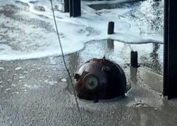 На узбережжя Одещини винесло чергову дрейфуючу міну — Новини Одеської області