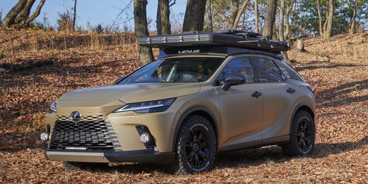 Новому Lexus RX подготовили внедорожную версию — АВТО НОВОСТИ