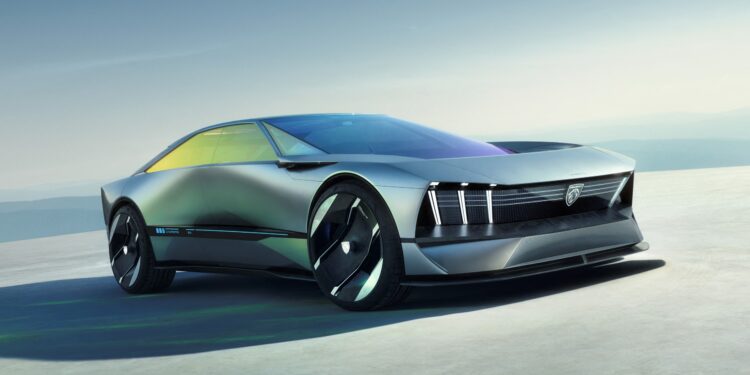 Peugeot Inception: руль по проводам, эстетика диско-клуба, 680 л.с. и 3 с до «сотни» — АВТО НОВОСТИ