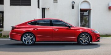 Преобразившаяся Hyundai Sonata снова попозировала шпионам — АВТО НОВОСТИ