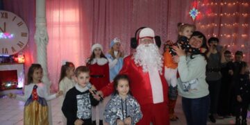 Санта Клаус вітав дітей ізмаїльських гвардійців