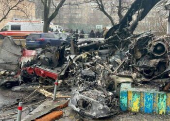 СБУ розглядає три версії причини падіння гелікоптера у Броварах