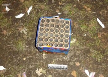 У Києві та Вінниці поліція затримала чоловіків, які в новорічну ніч запускали феєрверки