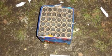У Києві та Вінниці поліція затримала чоловіків, які в новорічну ніч запускали феєрверки