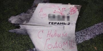 У новорічну ніч ППО збила над Україною 45 ворожих «шахедів»