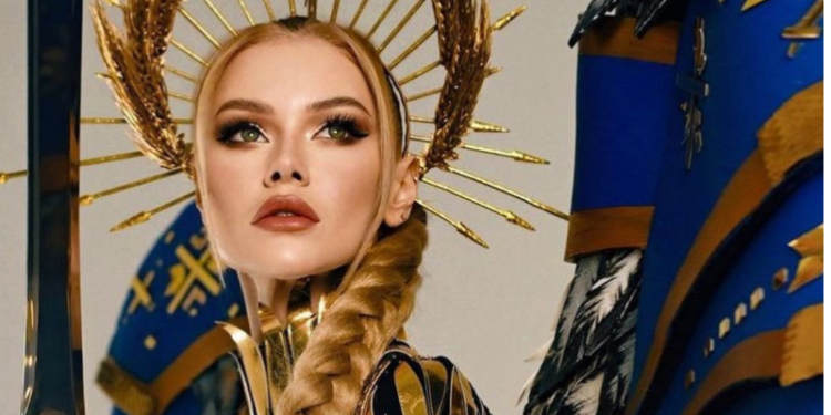 «Воїн світла»: українка показала приголомшливий костюм на конкурсі «Міс Всесвіт»