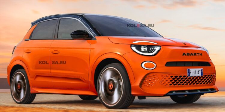 «Заряженный» кроссовер родом из Италии: первое изображение Abarth 600 — АВТО НОВОСТИ