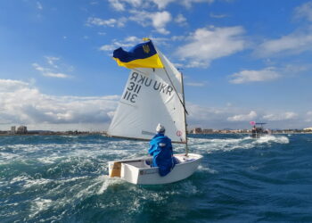 Вітрильний спорт. Юний яхтсмен завоював другу вищу міжнародну нагороду в цьому році