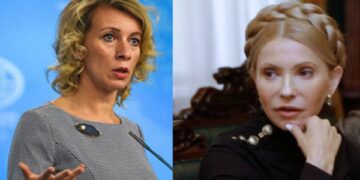 Спікер МЗС РФ показала відео зустрічі Тимошенко з послом Росії