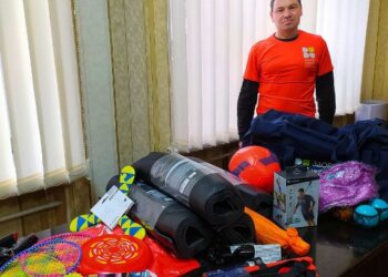 Арцизька громада отримала комплект спортивного інвентарю для реалізації діючого соціального проєкту  «Активні парки»