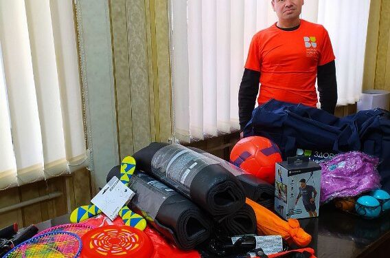 Арцизька громада отримала комплект спортивного інвентарю для реалізації діючого соціального проєкту  «Активні парки»