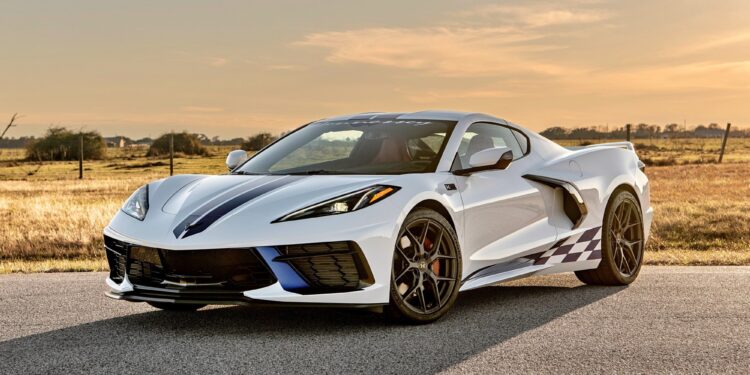 Базовый Corvette C8 с допингом от Hennessey превзошёл стоковую топ-версию — АВТО НОВОСТИ