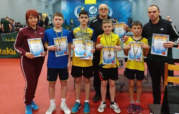 Черкаські тенісисти стали призерами чемпіонату України