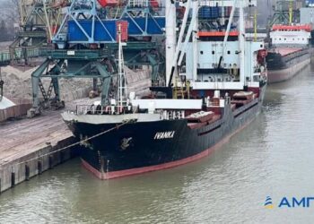 Ізмаїльський порт прийняв вантаж технічної солі з Єгипту