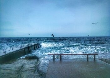 Як виглядає море в Одесі перед штормом (ВІДЕО) | Одеський Монітор