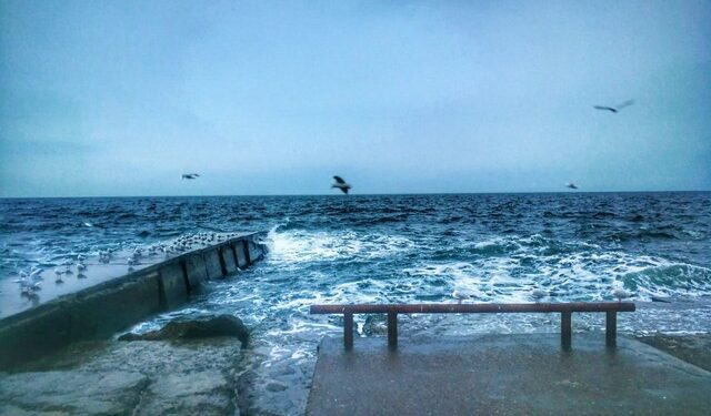Як виглядає море в Одесі перед штормом (ВІДЕО) | Одеський Монітор