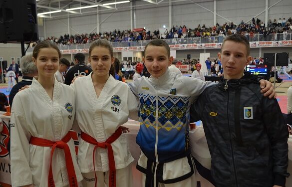 Юні черкащани здобули медалі на міжнародних змаганнях із таекван-до