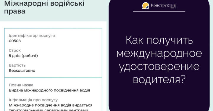 Как получить международное удостоверение водителя? — Суспільство Одеси