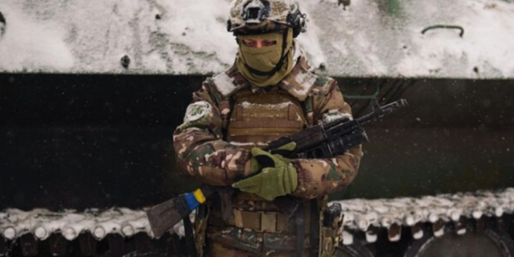 КАРТА БОЙОВИХ ДІЙ В УКРАЇНІ 22 ЛЮТОГО