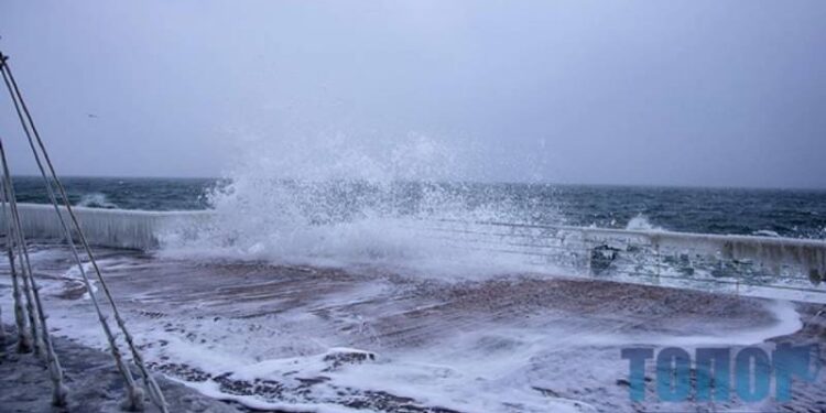 На Одещині оголошено штормове попередження