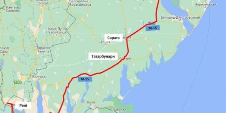 Негода в Одеській області: трасу Одеса-Рені закрили для вантажівок