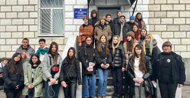 Поліцейські Одещини провели профорієнтаційні заходи з школярами Арцизької громади