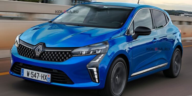 Renault готовится обновить Clio: первое изображение хэтчбека — АВТО НОВОСТИ