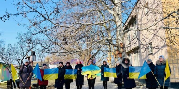 В Арцизькій громаді долучилися до відзначення дня Єднання України