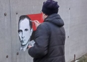 В Одесі з’явився портрет відомого політичного діяча | Надзвичайні події Одесса та область