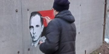 В Одесі з’явився портрет відомого політичного діяча | Надзвичайні події Одесса та область