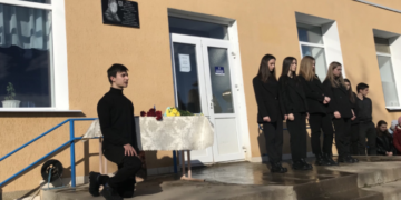 В Одеській області відкрили дошку загиблому захиснику України