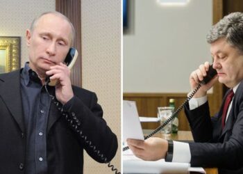 У Путіна розповіли, про що він мав телефонну розмову з Порошенком
