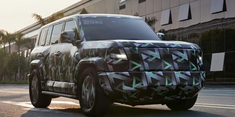 BYD готовит угловатый внедорожник в стиле Mercedes-Benz G-класса — АВТО НОВОСТИ