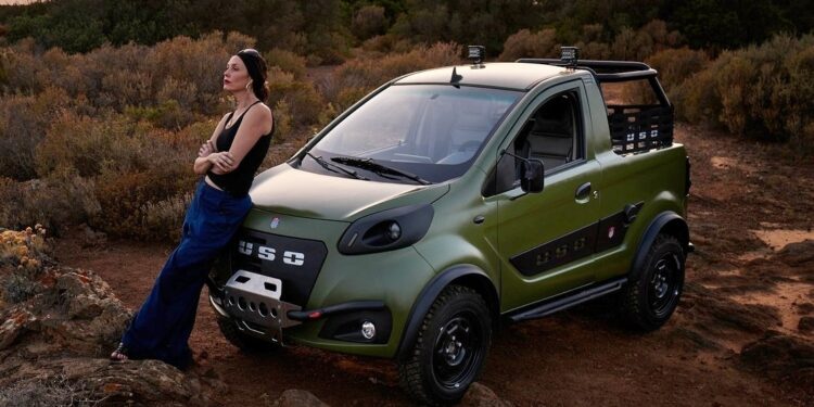 Giannini Uso: маленький, но грозный электрический пикап из Италии — АВТО НОВОСТИ