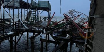 На Одещині на узбережжі вибухнула морська міна: рознесло кілька куренів