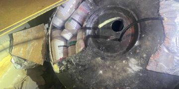 В балоні ГБО автомобіля «Honda» Ізмаїльські прикордонники виявили 750 тис. грн та гербіциди