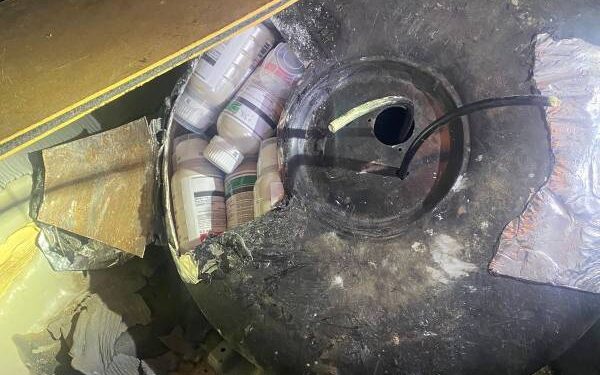 В балоні ГБО автомобіля «Honda» Ізмаїльські прикордонники виявили 750 тис. грн та гербіциди