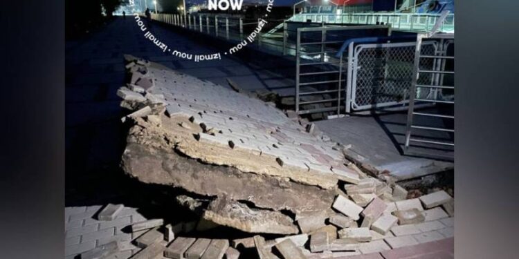 В Ізмаїльському порту біля морвокзалу зіткнулися три судна: пошкоджено гідротехнічну споруду