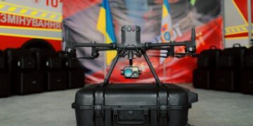Рятувальники отримали 11 квадрокоптерів MATRICE 300 RTK